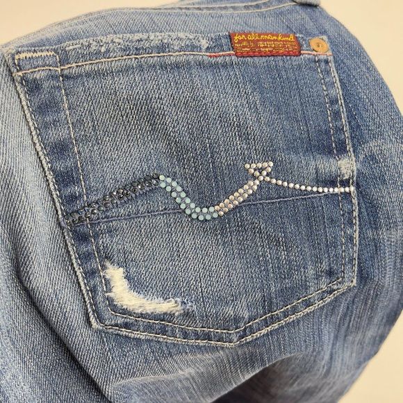 7 For All Mankind Rocker Jeans - Picture 5 of 15